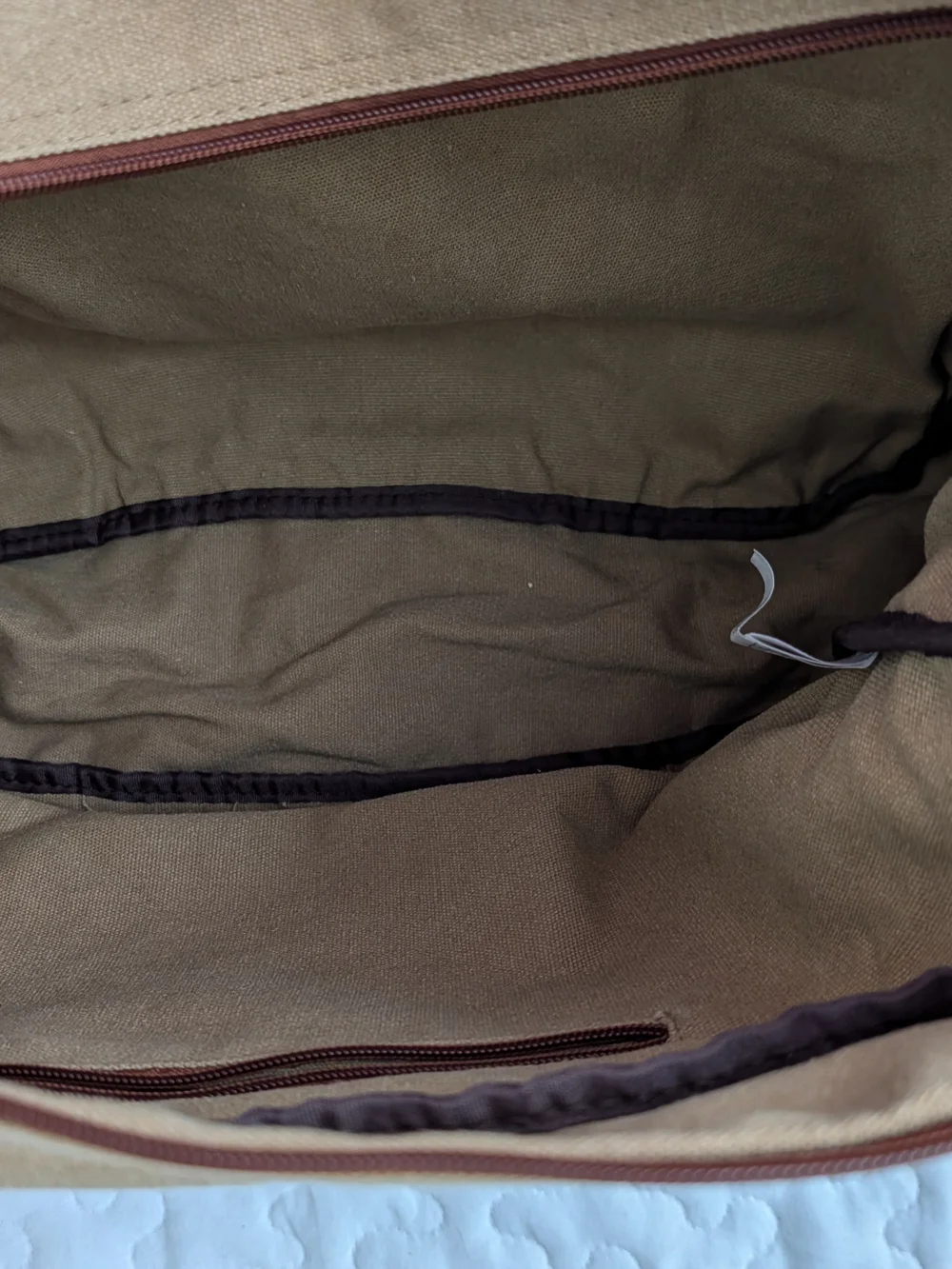 VINTAGE M&M’s Monogram Canvas Messenger Bag Y2K Utility Cargo Gorpcore Satchel